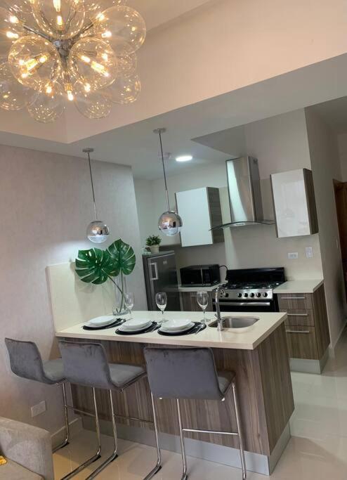 1Br Luxury Apartment Pool, Gym, Rooftop Santo Domingo Exteriör bild